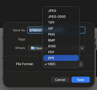 Bulk QR Codes data from Mac Numbers