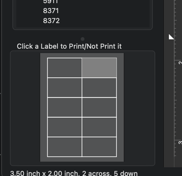 the barcode label maker allows creating custom label