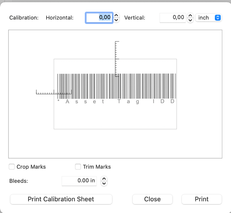 the barcode label maker allows creating custom label