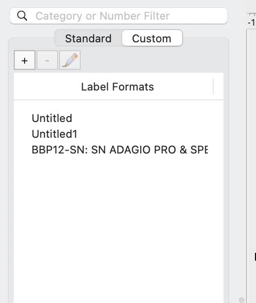 the barcode label maker allows creating custom label